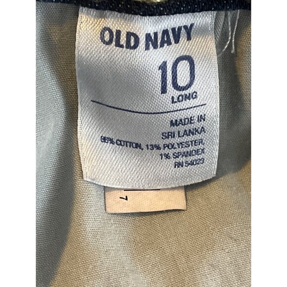 Old Navy Women’s 10 Long The Flirt Bootcut Stretch Blue Jeans - Picture 3 of 13